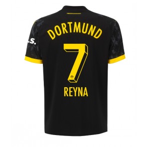 Borussia Dortmund Giovanni Reyna #7 Udebanetrøje 2023-24 Kort ærmer